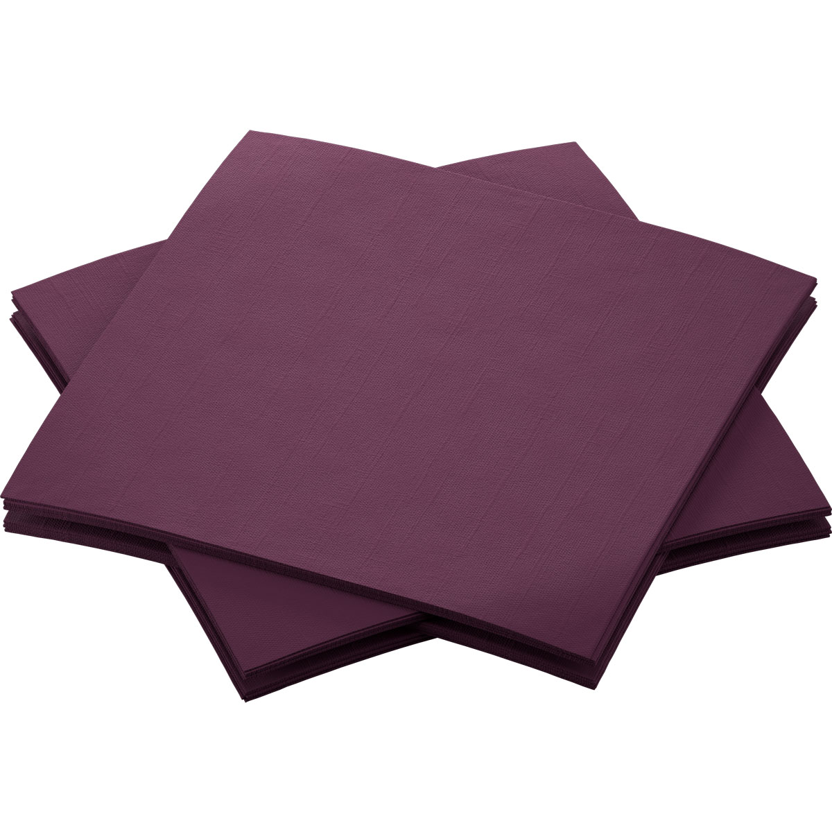 Dunisoft-Servietten 20 x 20 cm Plum (168066)