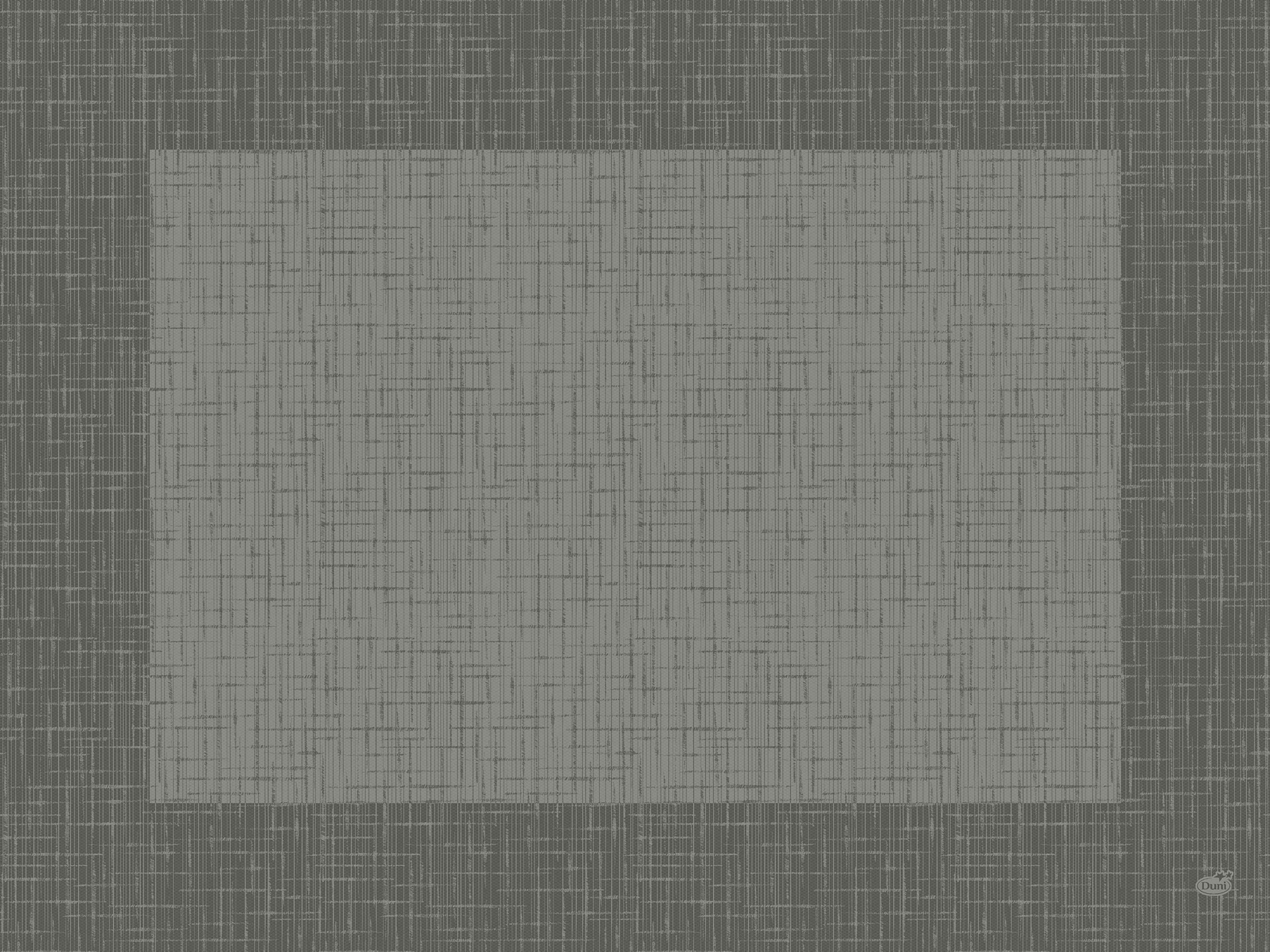 DUNI Tischsets Dunicel 30 x 40 cm Linnea granite grey 5 x 100