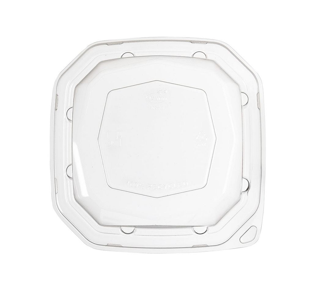 DUNI Deckel rPET transparent für Artikel 411722 Octabagasse (192514)