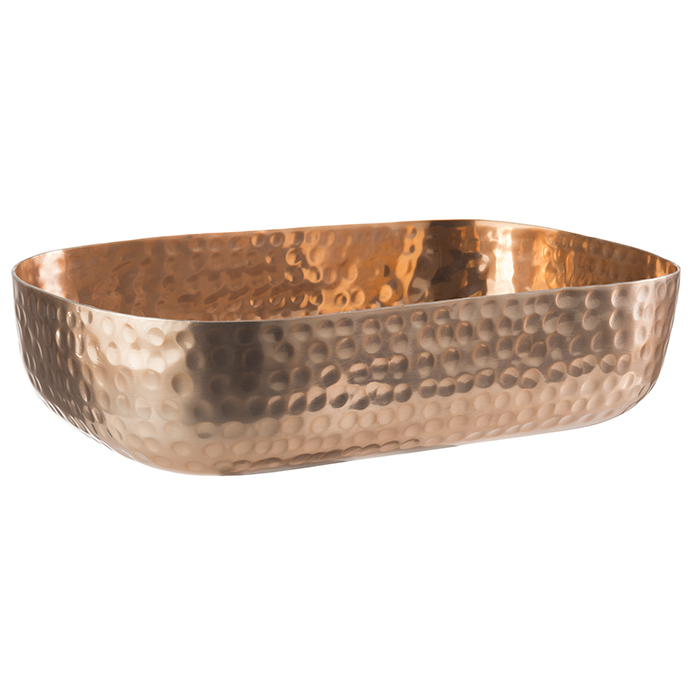 APS Schale 23,0 x 15,5 cm Höhe: 6,0 cm Volumen: 1,4 l kupfer