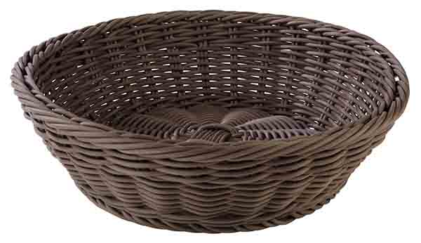 APS Korb, rund  Ø 29 cm, Höhe: 7 cm, braun "PROFI LINE"
