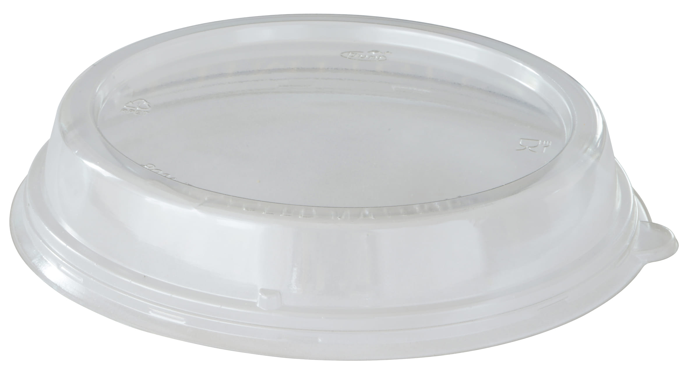 DUNI Deckel rPET für Bagasse rund für Art. 411718, 411711, 411710, 411713
