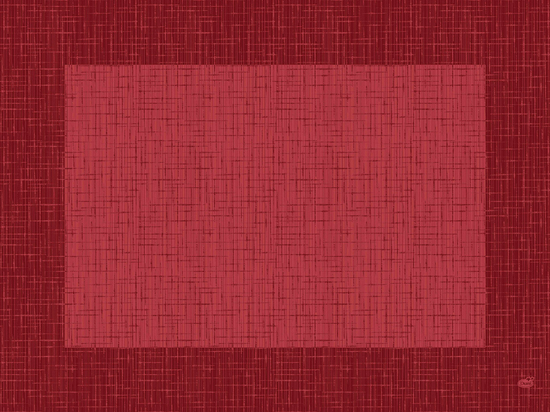 DUNI Tischsets Dunicel 30 x 40 cm Linnea" bordeaux"