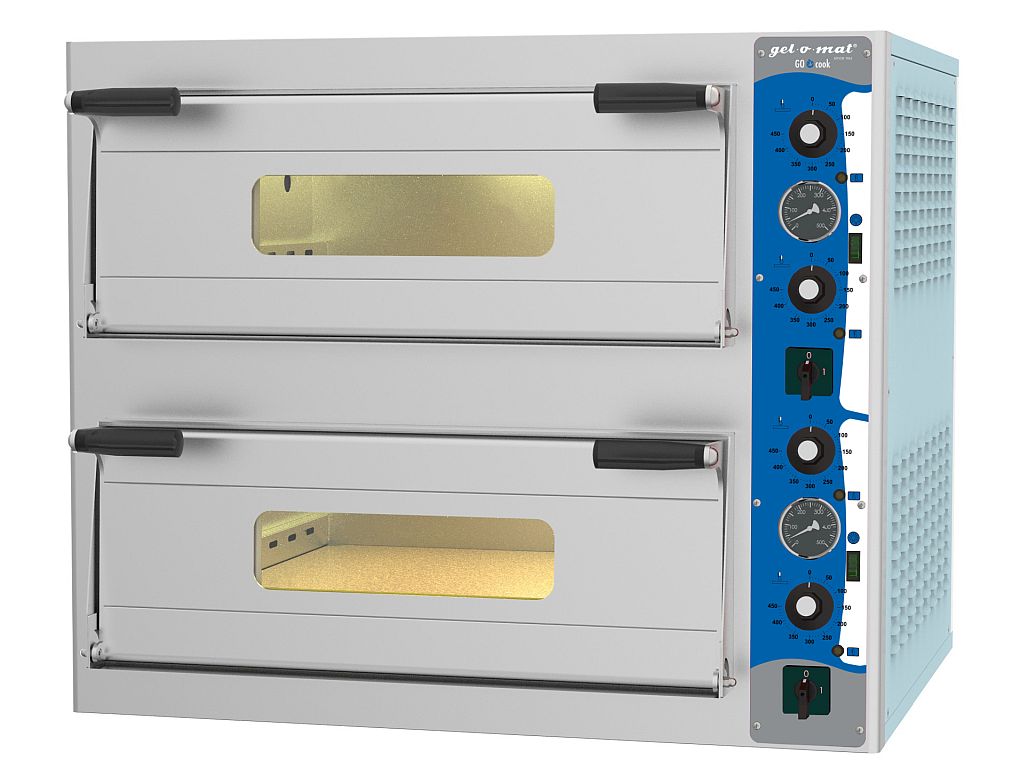 Gel-o-mat Infrarot-Pizzaofen 93 x 62 cm Basic Ø 30 cm (GE6302WAB)