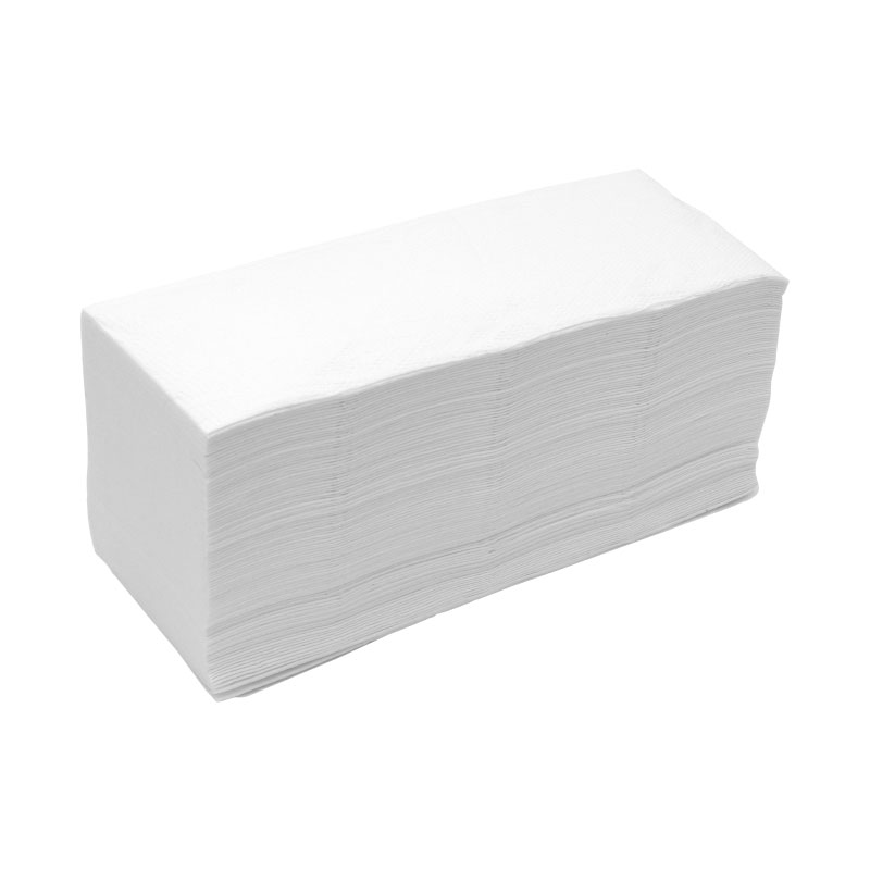 Papierhandtücher V-Falz 24 x 21 cm 2-lagig hochweiß