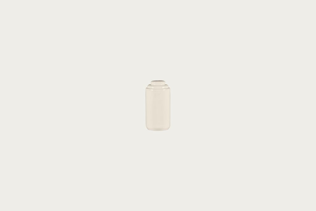 24 x RAK Pfefferstreuer Ø 4 cm  H. 8,5 cm Farbe: Bone China "FEDRA" (BCFRPS01)