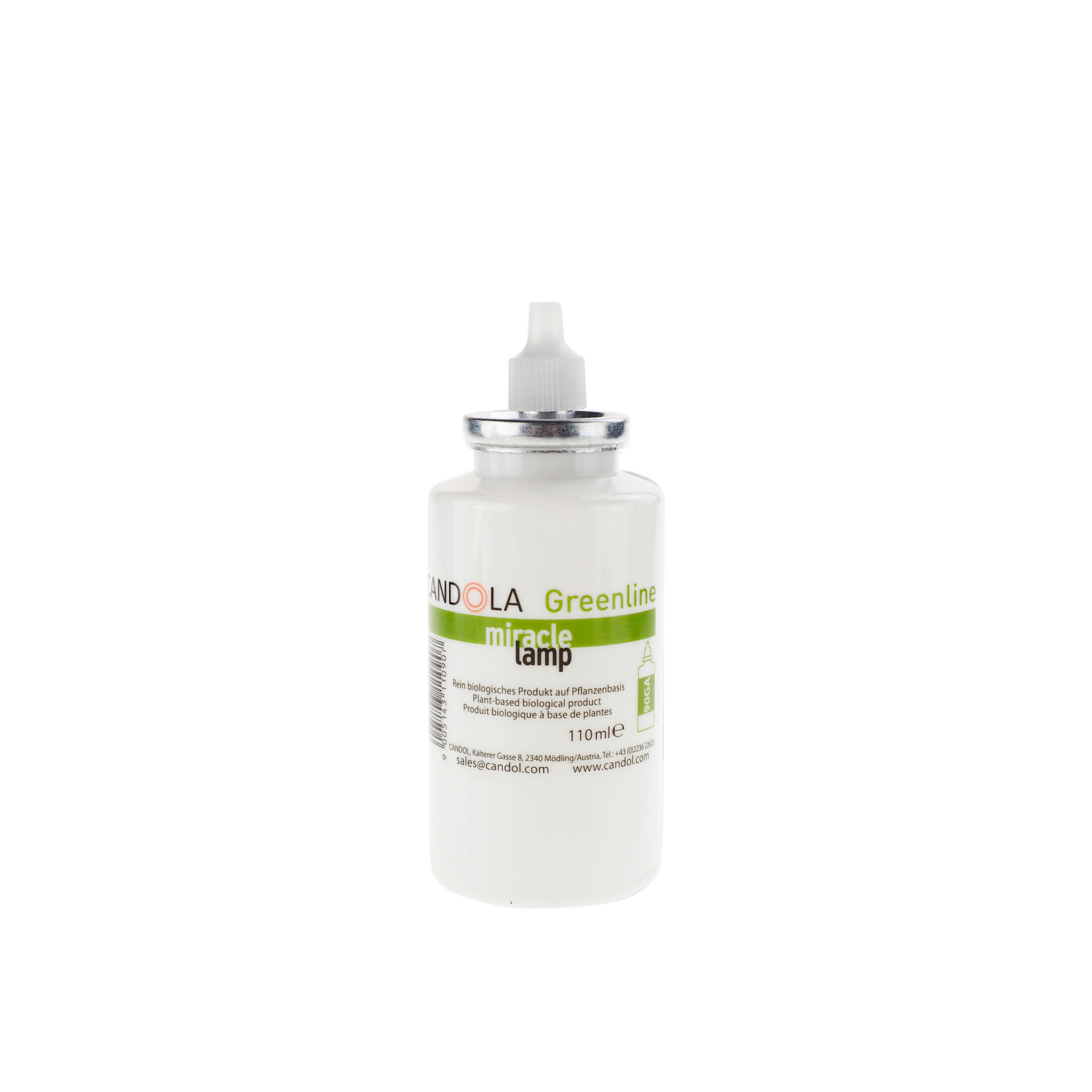 Candola Austauschflasche Greenline 90GA 110 ml Brenndauer bis 40h -24 Stück