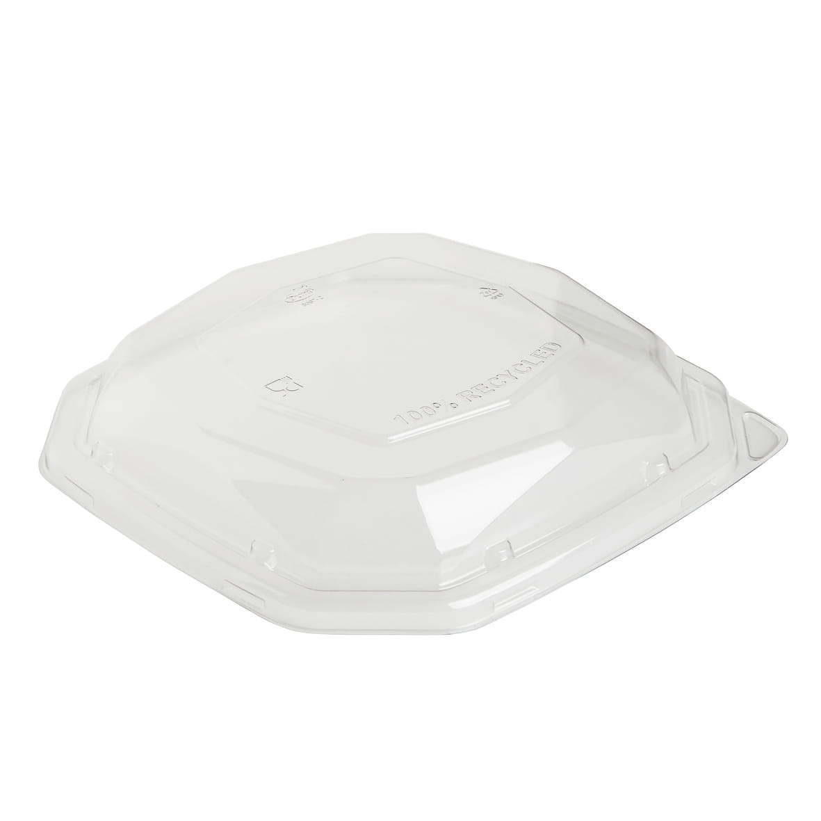 DUNI Deckel rPET transparent für Artikel 411720 Octabagasse (192516)