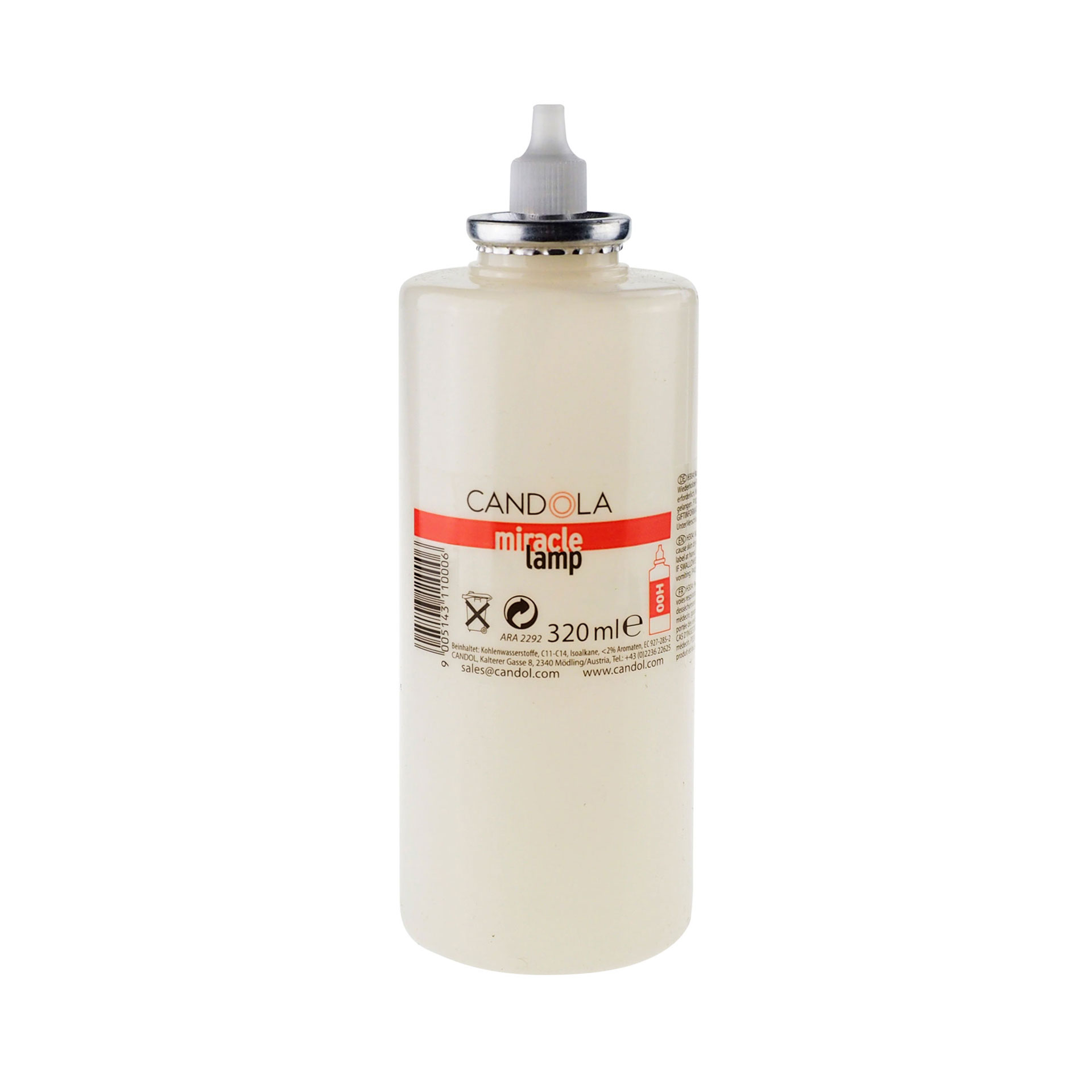 Candola Austauschflasche 00H 320 ml Brenndauer bis 120h - 12 Stück