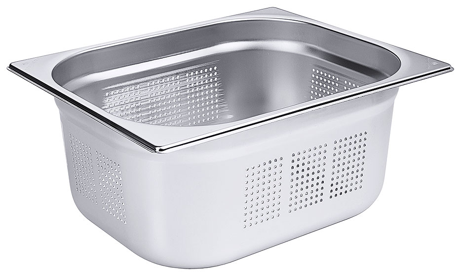Gelochte GN-Behälter 1/2 Tiefe: 150 mm Volumen: 9,5 l