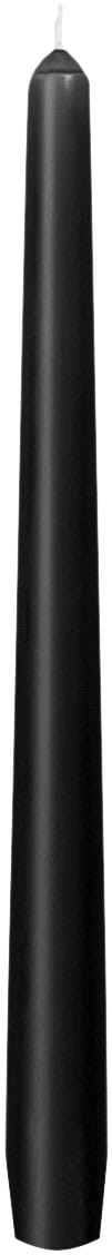 Leuchterkerzen Ø 22 mm Höhe 25 cm schwarz