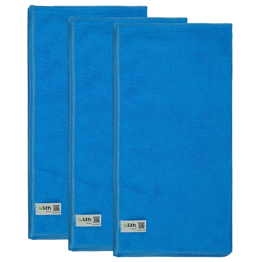 Microfasertuch "Ulith Basic" 40 x 40 cm blau