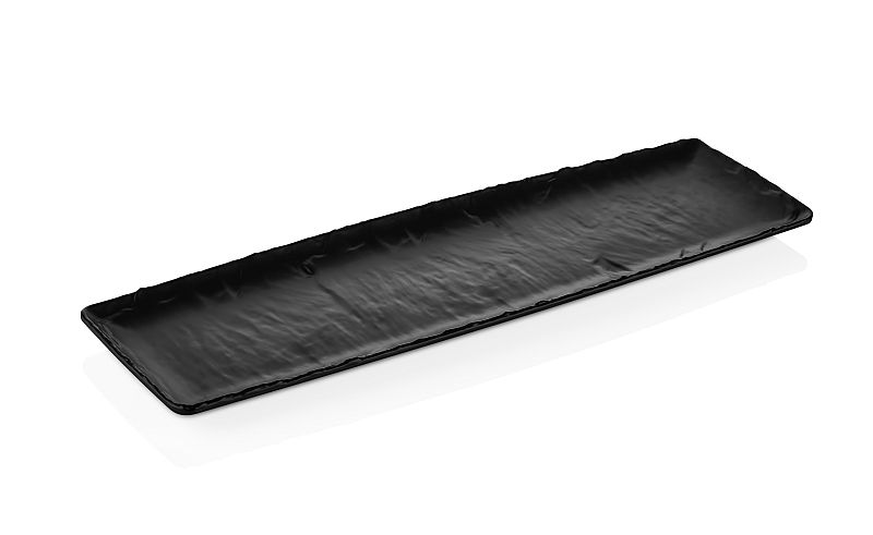 Platte GN 2/4 schwarz matt