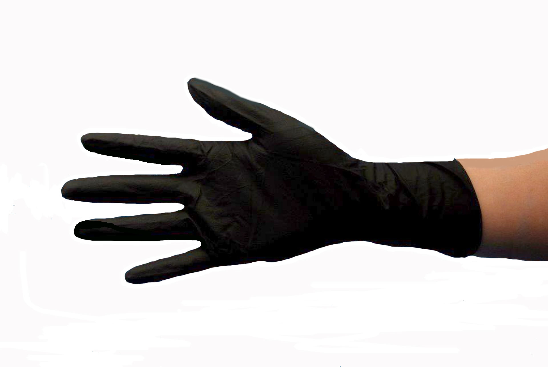 VilaTril Einmal Hybridhandschuhe S schwarz