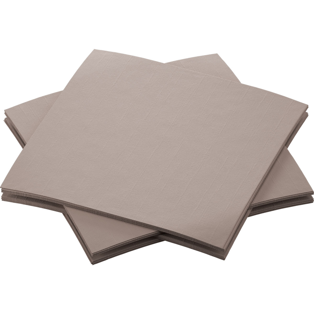 Dunisoft-Servietten 20 x 20 cm Greige (184050)