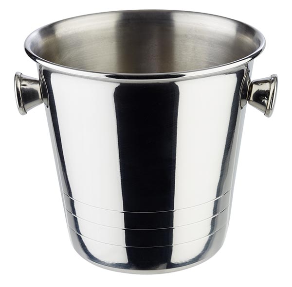 APS Mini-Eiseimer / Mini-Sektkühler Ø 10,5 cm  Höhe: 10 cm Volumen: 0,5 l