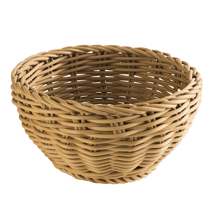 APS Korb, rund  Ø 16 cm, Höhe: 8 cm, beige "PROFI LINE"