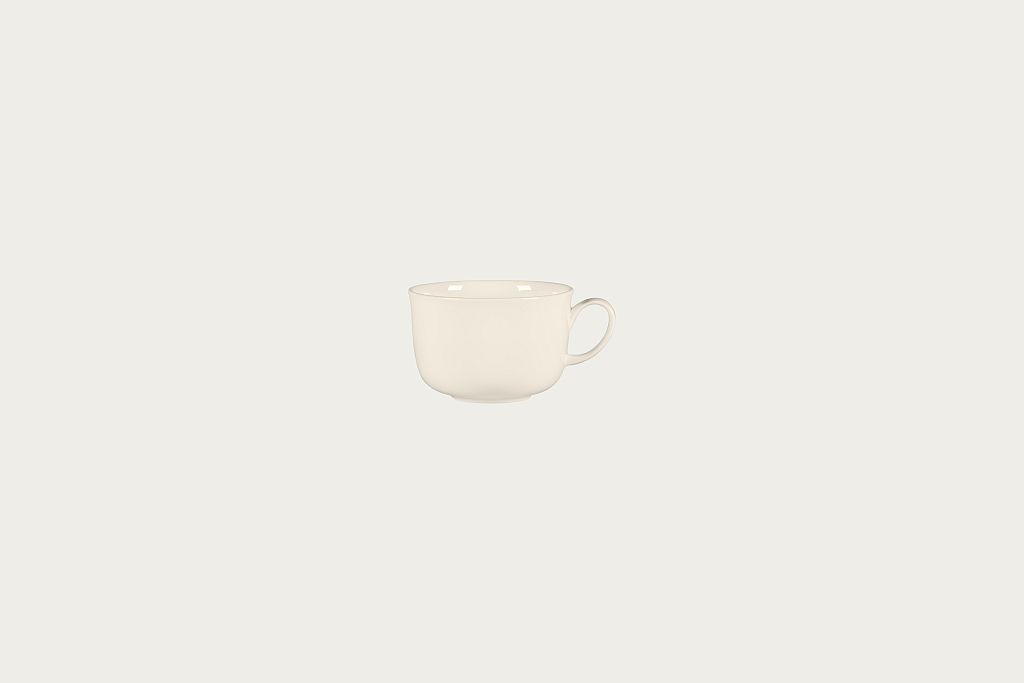 12 x RAK Kaffee- / Teetasse H. 6 cm - 21 cl Farbe: Bone China "BRAVURA" (BCBVNC23)