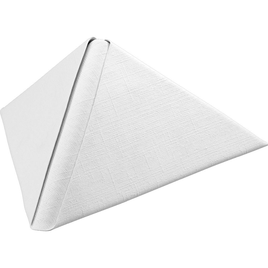 Dunilin-Servietten 40 x 40 cm 1/4 Falz weiß (186757)