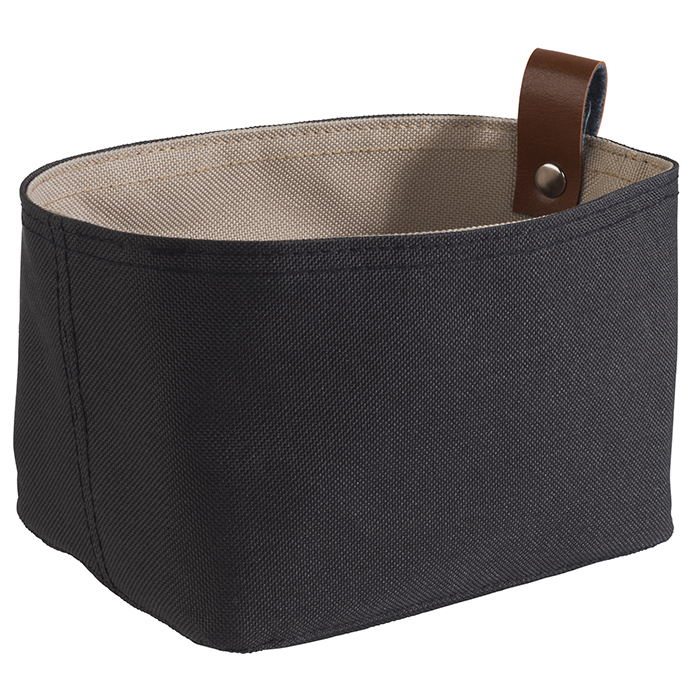 APS Brottasche 19 x 11 cm Höhe: 10,5 cm grau,hellbeige