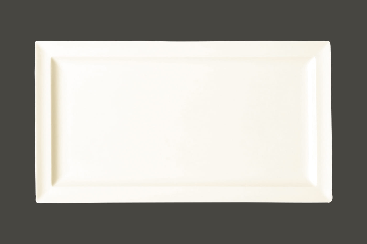 RAK Teller flach rechteckig 38 x 21 cm CLASSIC GOURMET weiß