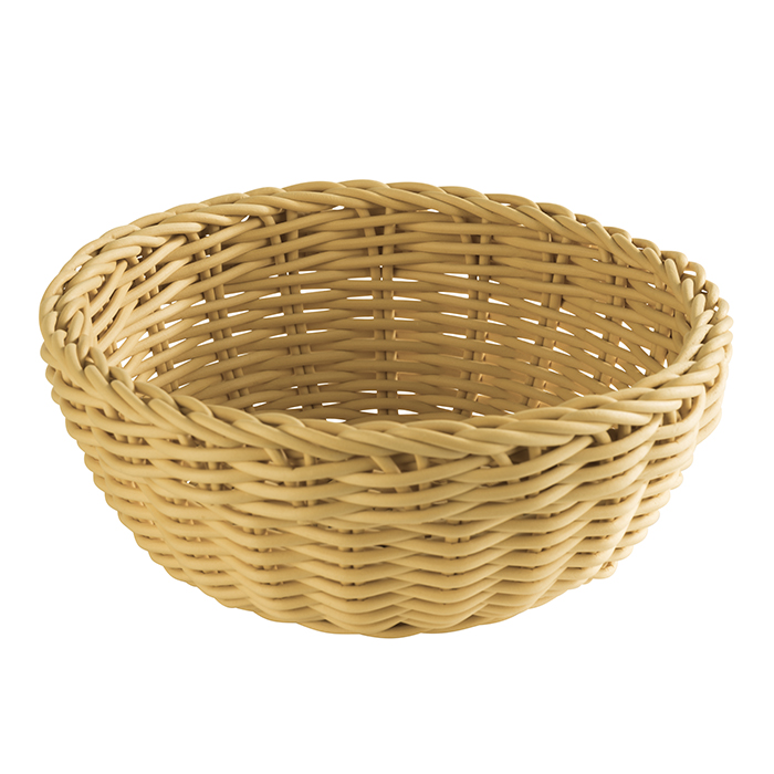 APS Korb, rund  Ø 20 cm, Höhe: 8 cm, hellbeige "PROFI LINE"