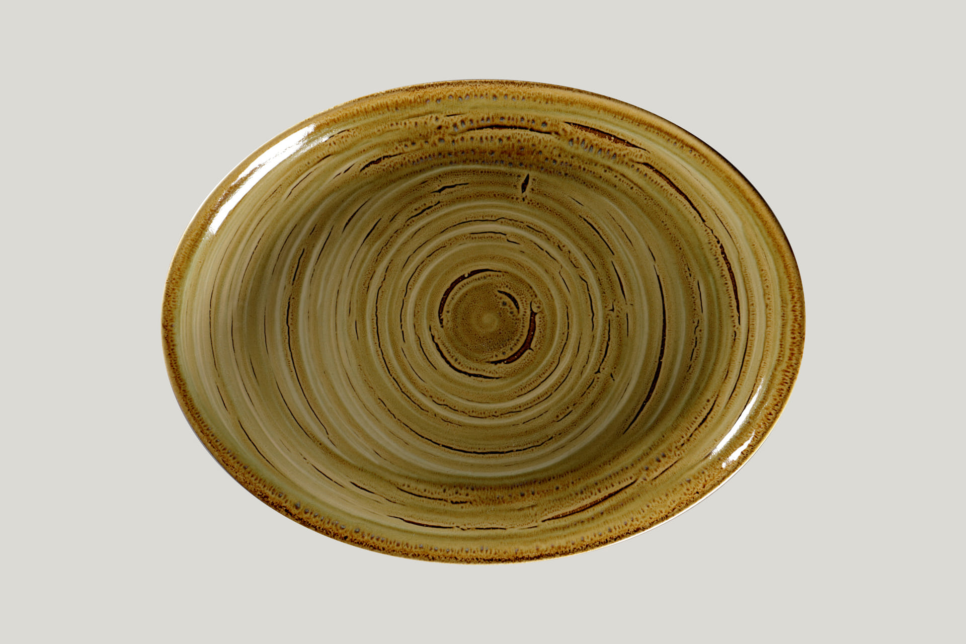 RAK Platte oval L 36 cm B 27 cm RAKSTONE / SPOT garnet (SGRNNOP36)