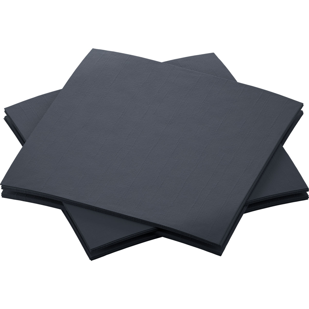 Dunisoft-Servietten 20 x 20 cm schwarz (168068)
