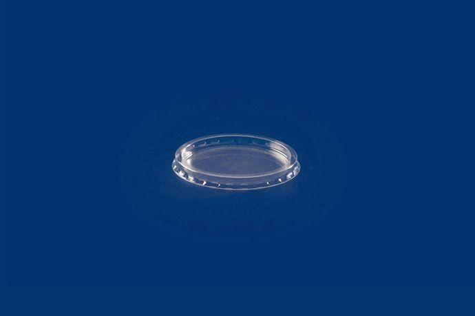 Deckel PET zu Dressingbecher RUND Ø 70,3 mm transparent