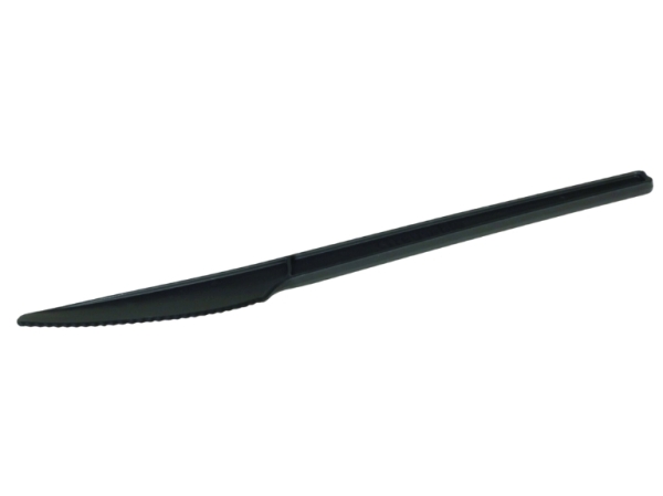 CPLA Mehrweg Messer 16,5 cm schwarz