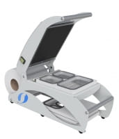 Vorschau: Siegelgerät für Siegelmenüschalen aus PP, PET, Bagasse und Kraftpapier Vorschau: Siegelgerät für Siegelmenüschalen aus PP, PET, Bagasse und Kraftpapier