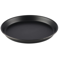 APS Pizzablech 22 cm x 22 cm Höhe: 2,5 cm Schwarz APS Pizzablech 22 cm x 22 cm Höhe: 2,5 cm Schwarz