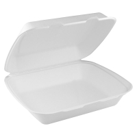 Menübox Bagasse biologisch abbaubar ungeteilt 24 x 21 x 7 cm weiß Menübox Bagasse biologisch abbaubar ungeteilt 24 x 21 x 7 cm weiß