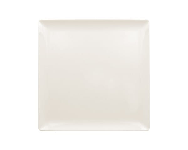6 x RAK Teller Quadratisch 27 cm x 27 cm Ivoris Weiß (EDSQ27IV)
