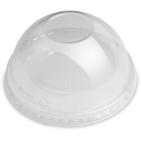 Smoothie Dom-Deckel PET ohne Loch Ø 95 mm klar Smoothie Dom-Deckel PET ohne Loch Ø 95 mm klar