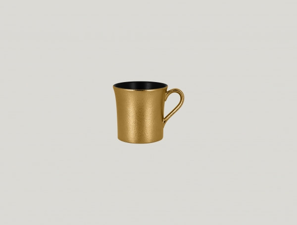 RAK Kaffeetasse D. 7,7 cm H. 7,8 cm Inh. 20 cl METALFUSION gold