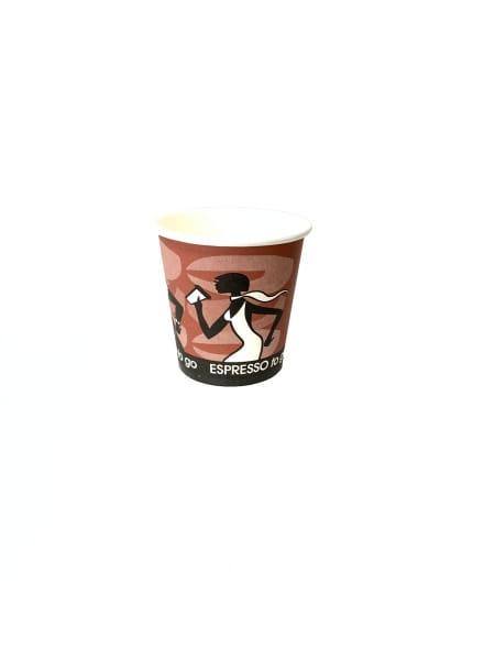 Paper Cups "Coffee to go" 4 oz / 100 ml Ø 62 mm