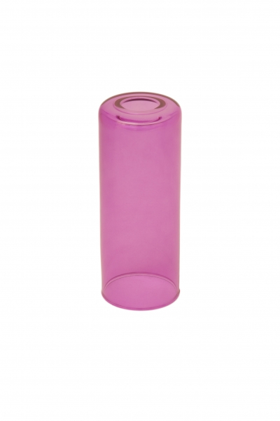 Candola Glaszylinder klar, pink pepper (Type: A) - 6 Stück