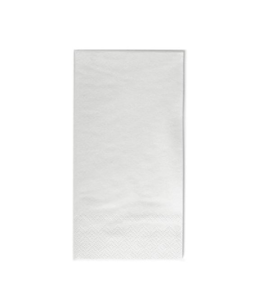 Papierservietten geprägt 33 x 33 cm 1-lagig 1/8 Kopffalz weiß