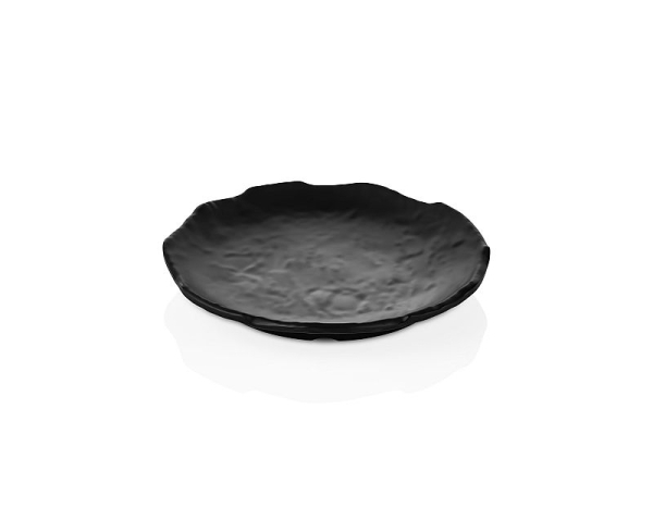 Teller 28 cm granit matt