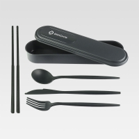 DishCircle Kunststoff Mehrweg Besteckset mit Aufbewahrungsbox DishCircle Kunststoff Mehrweg Besteckset mit Aufbewahrungsbox