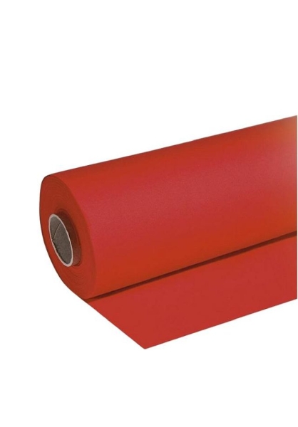 Rollen Damasttischtuch aus Papier 1 x 50 m rot