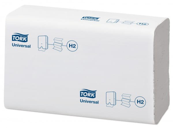 Papierhandtücher T-H2 System "Tork Xpress Multifold" 21,3 x 23,4 cm 2-lagig weiß (150299)