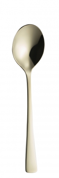 12 Stück - Solex Menülöffel 18/10 "Karina PVD Champagner"
