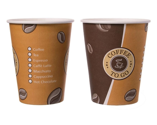 Paper Cups "Coffee to go" 10 oz / 250 ml Ø 80 mm