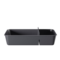 Mieten DishCircle Menüschale 2 geteilt - 55 Stück per Kiste / Gebinde Mieten DishCircle Menüschale 2 geteilt - 55 Stück per Kiste / Gebinde