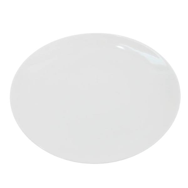 6 x RAK Steakteller oval 30 cm w. 25,5 cm BANQUET Weiß (BAOP30)