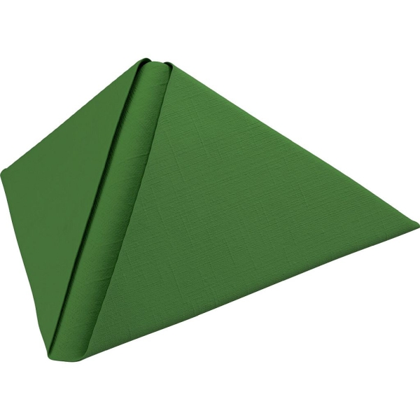Dunilin-Servietten 40 x 40 cm 1/4 Falz Leaf Green (186953)